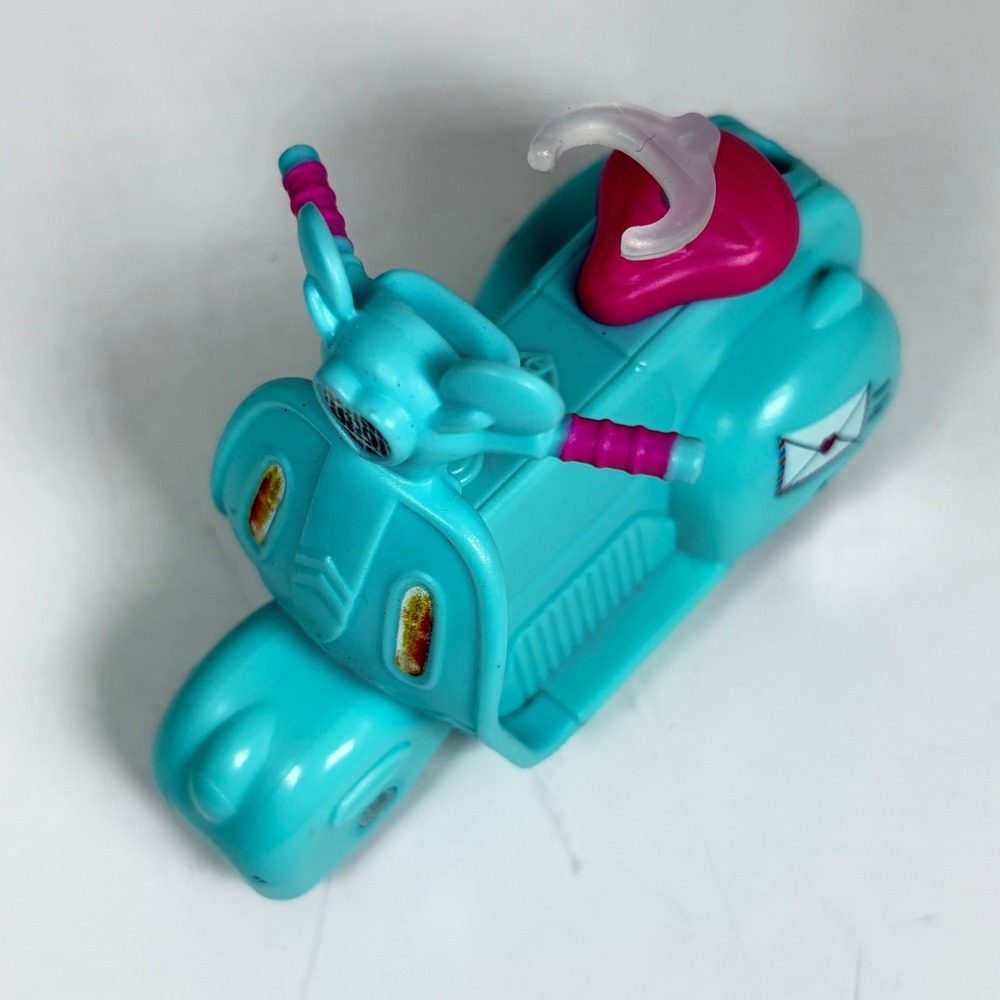 Barbie On-the-Go Motorized Scooter Teal Blue Pink FHV78 2017 Mattel Toy Vehicle